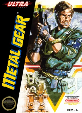 Metal Gear (USA) box cover front